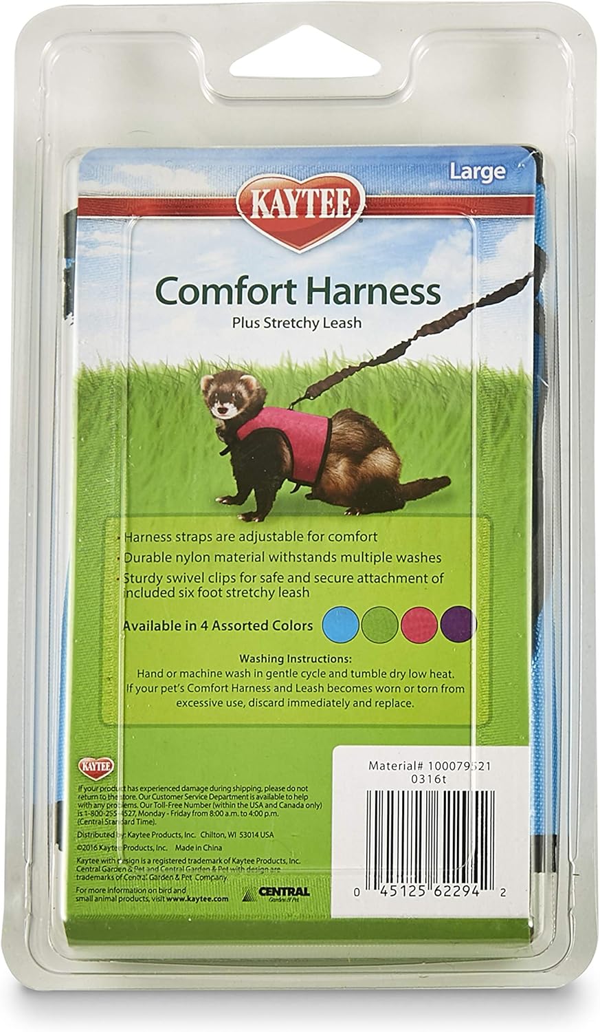 Kaytee Comfort Harness And Stretch Leash Large - Image 2
