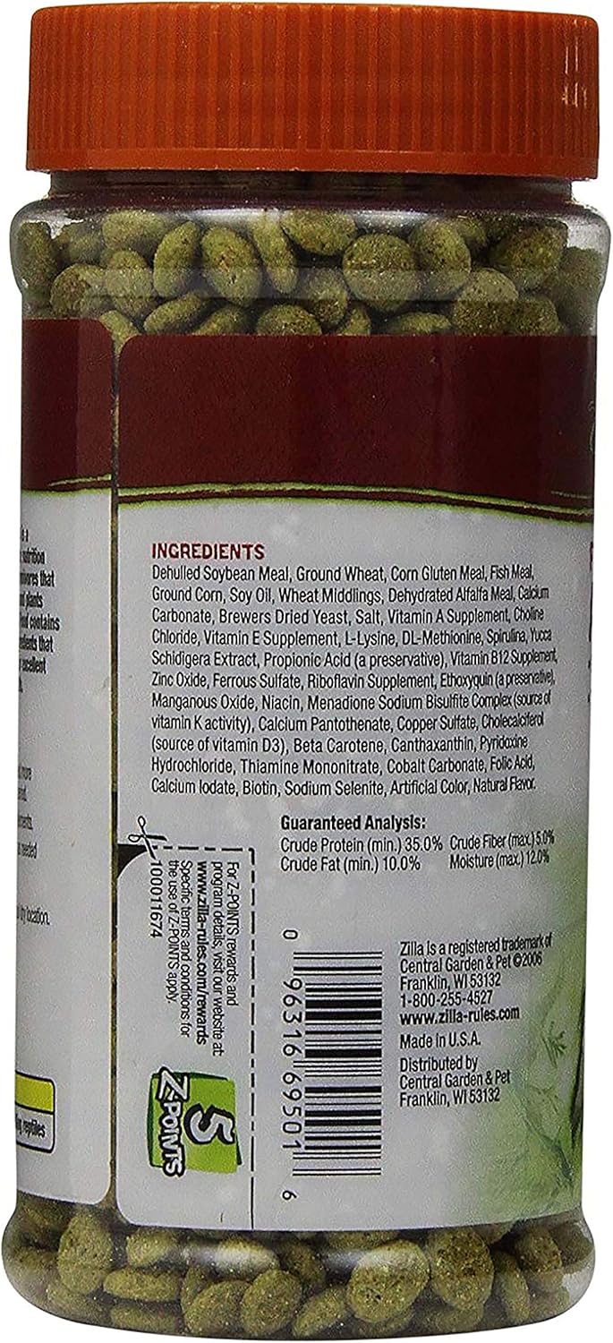 Zilla® Bearded Dragon Extruded Food Pellet 6.5 Oz - Image 3