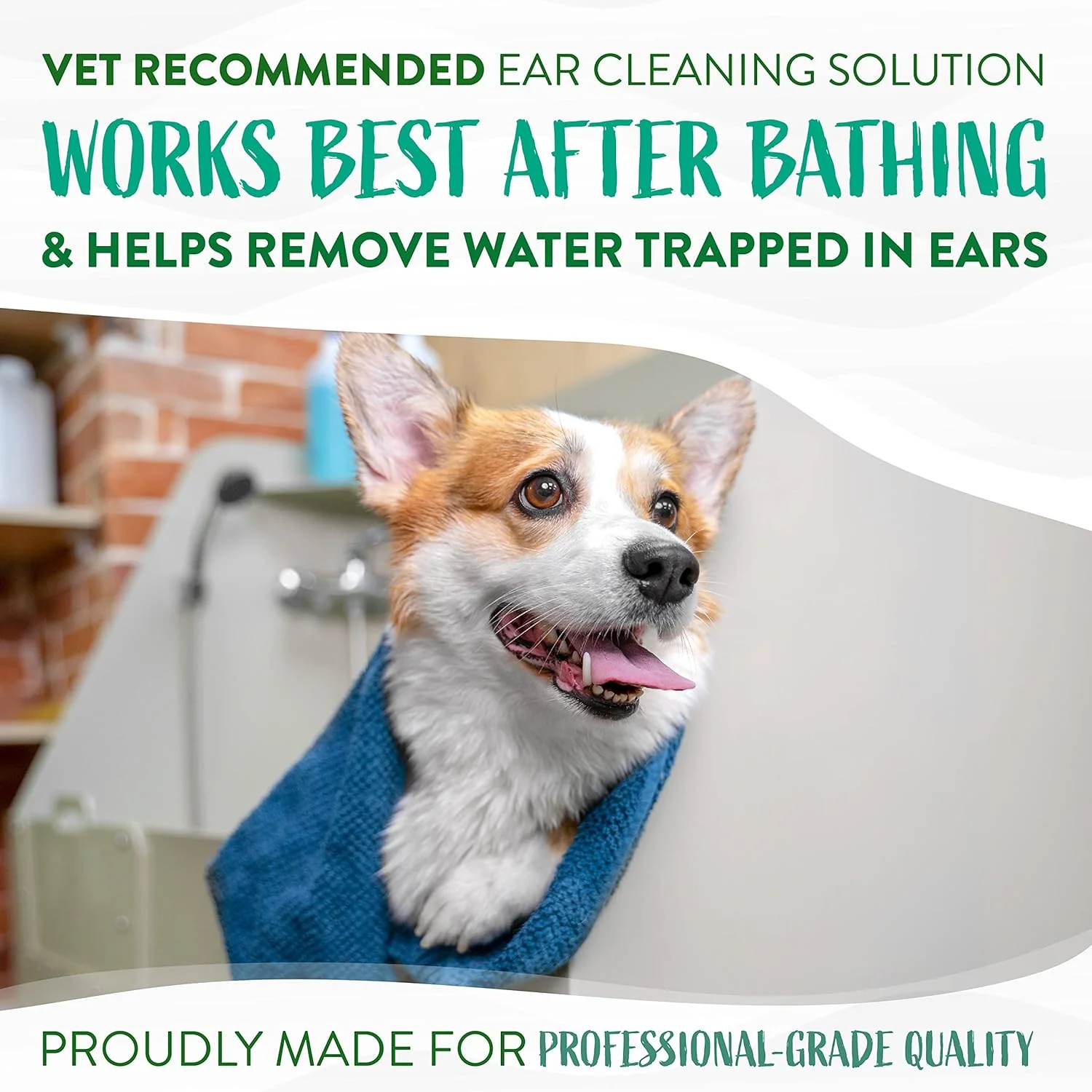TropiClean Cocoa Butter Ear Wash for Dogs & Cats | Alcohol Free Dog Ear Cleaner Solution | Pet Ear Wash Derived from Natural Ingredients | - Image 7