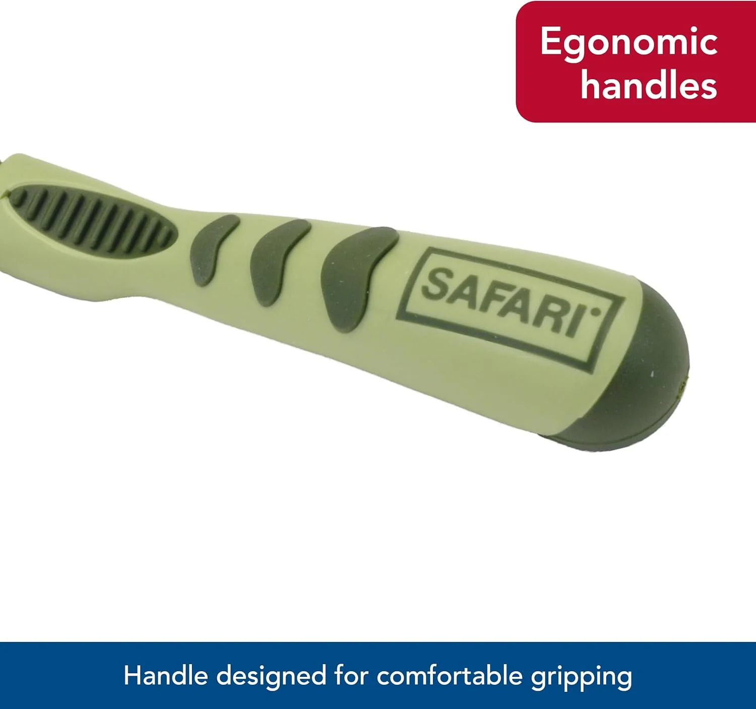 Coastal Pet Safari Dog De-Matting Comb - Serrated Stainless Steel Grooming Tool for Dogs with Medium to Long Hair - Keeps Coats Smooth & Soft - Image 6