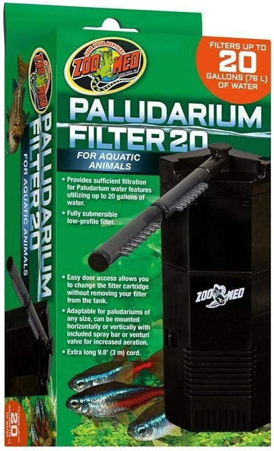 Zoo Med Laboratories Paludarium Filter for Aquatic Animals - Image 2
