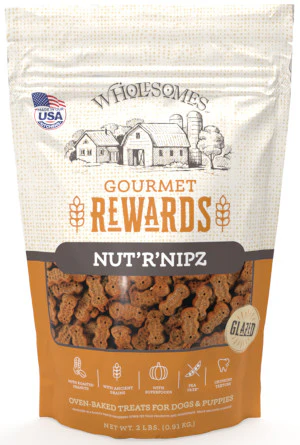 Wholesomes SPORTMiX Gourmet Rewards Nut'R'Nipz Dog Biscuits, Peanut Butter - Image 2