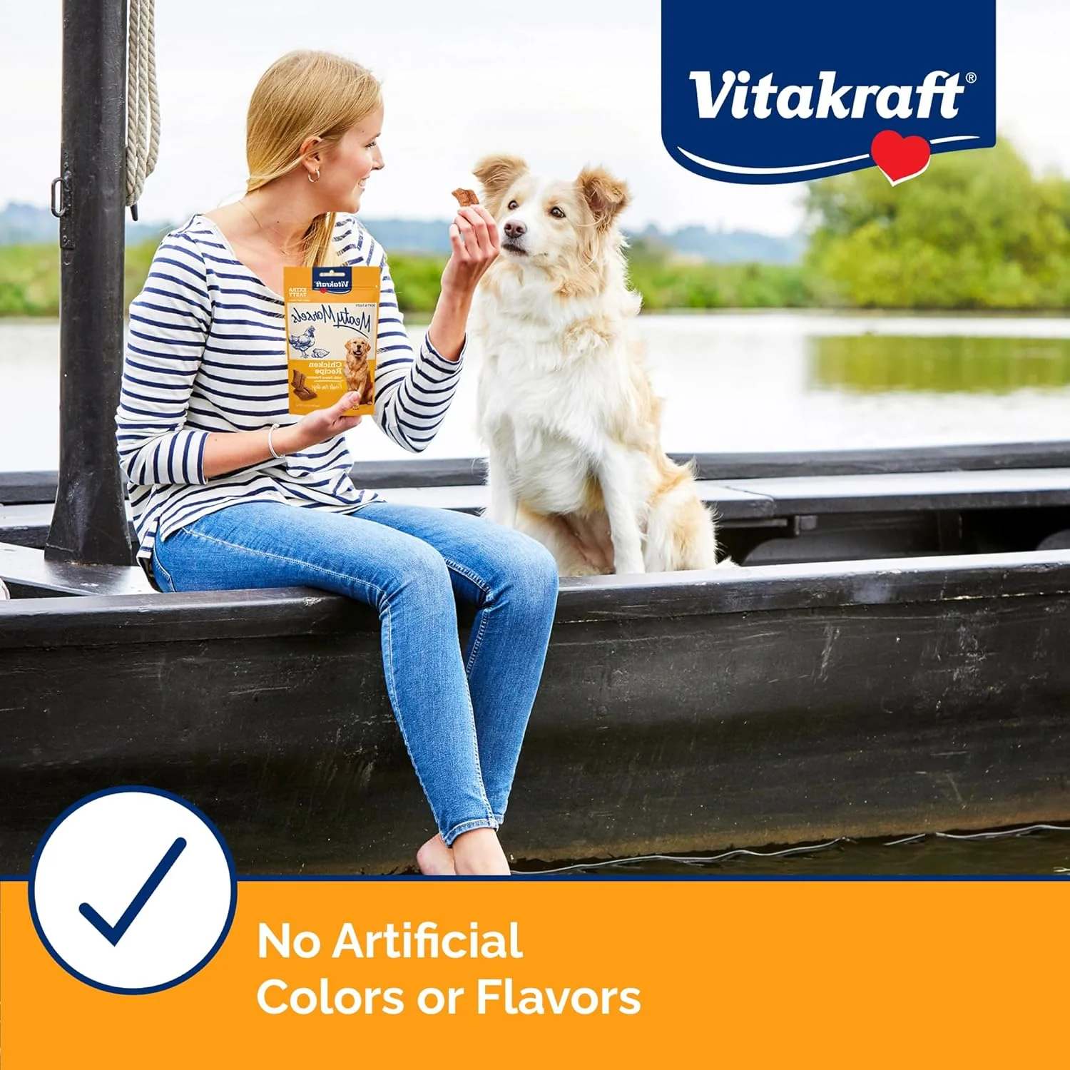 Vitakraft Meaty Morsels Treats for Dogs - Chicken with Sweet Potatoes - Super Soft Dog Treats for Training - Image 5