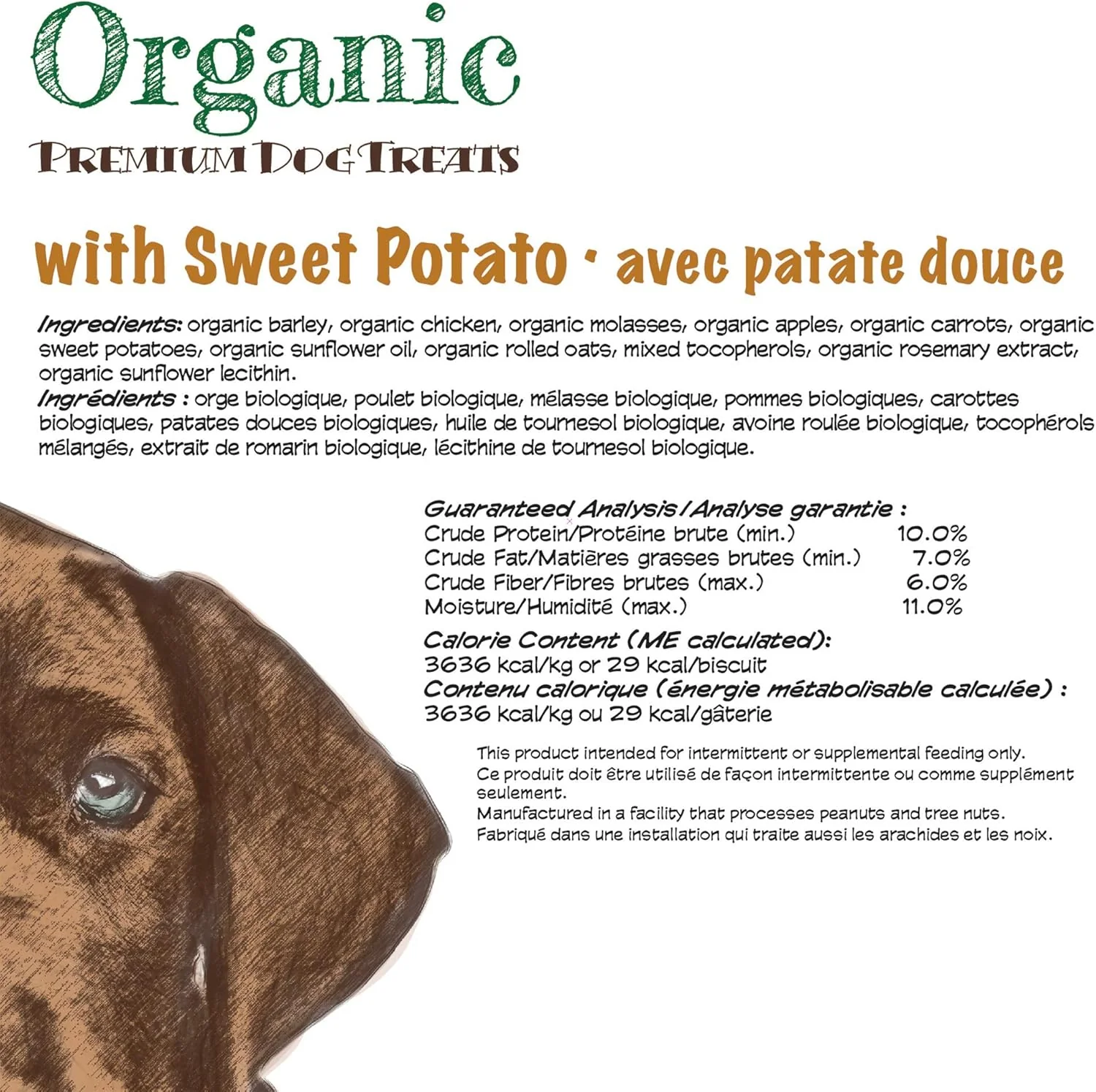 Darford Organic Premium Sweet Potato Dog Treat Sweet Potato, 1ea/12 lb - Image 4