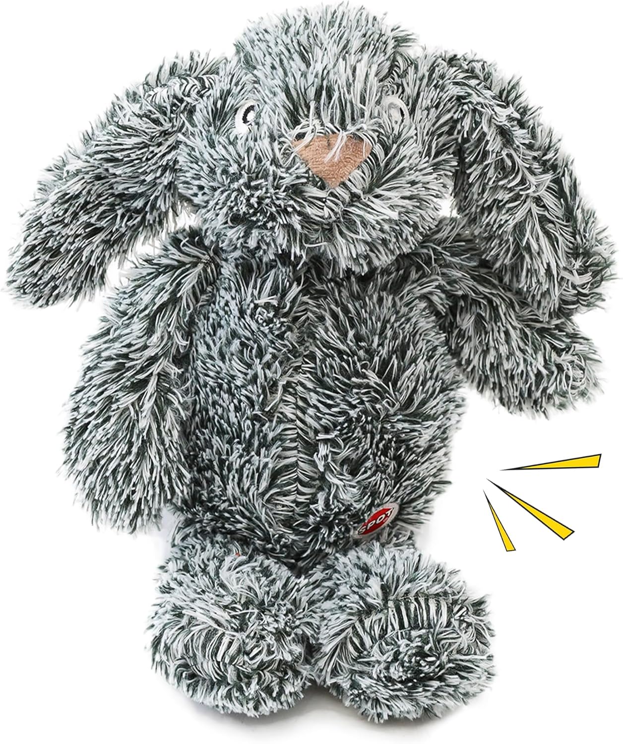 SPOT Cuddle Bunnies Dog Toy - Soft, Plush Fabric Dog Toy with Squeaker, Perfect for Cuddling, Great for Dogs and Puppies of All Ages, Medium to Large Breeds - 13" Rabbit, Assorted Colors - Image 4