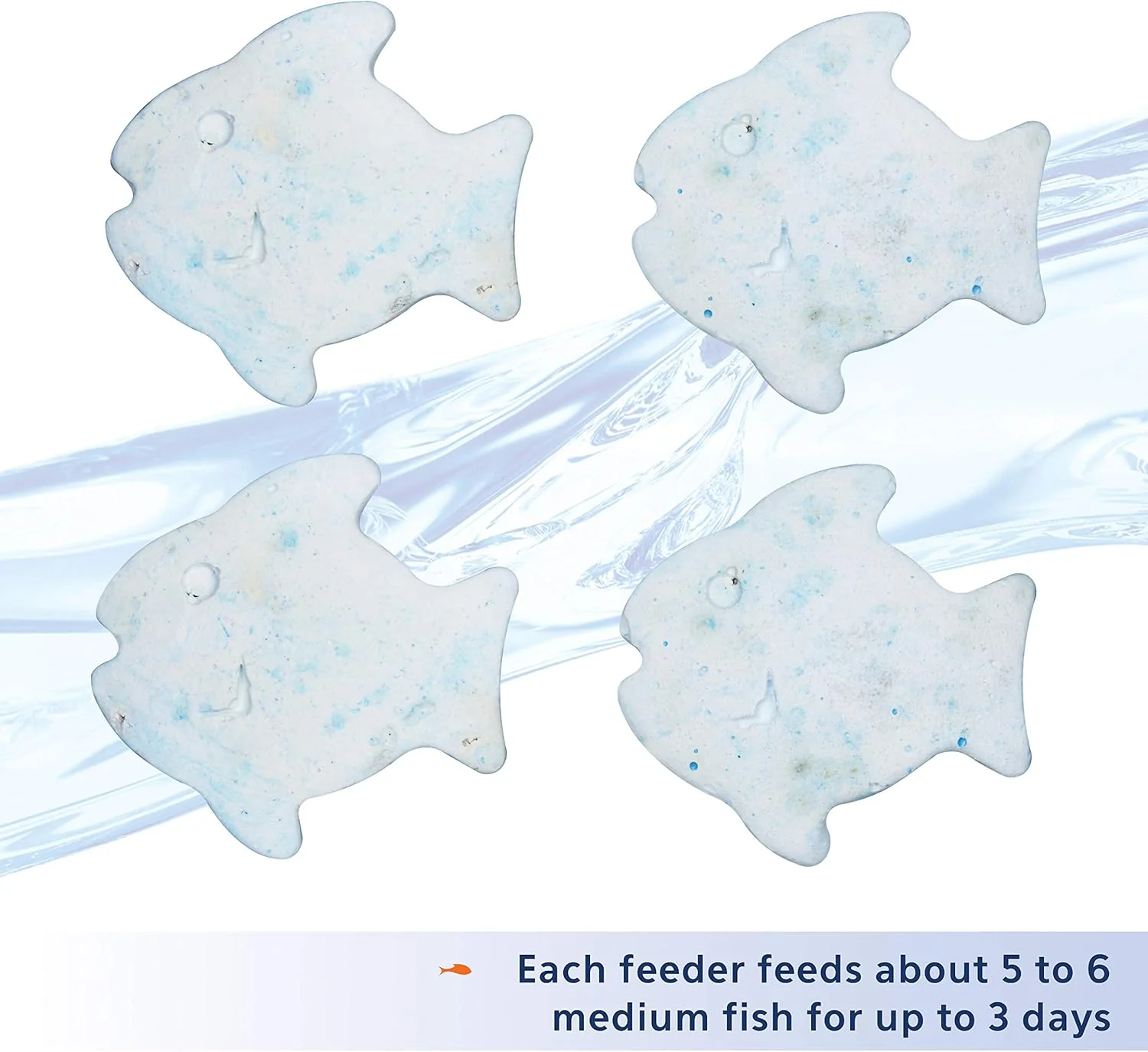 Aqueon® 3 Day Tropical or Goldfish Vacation Feeder 4 Count - Image 3