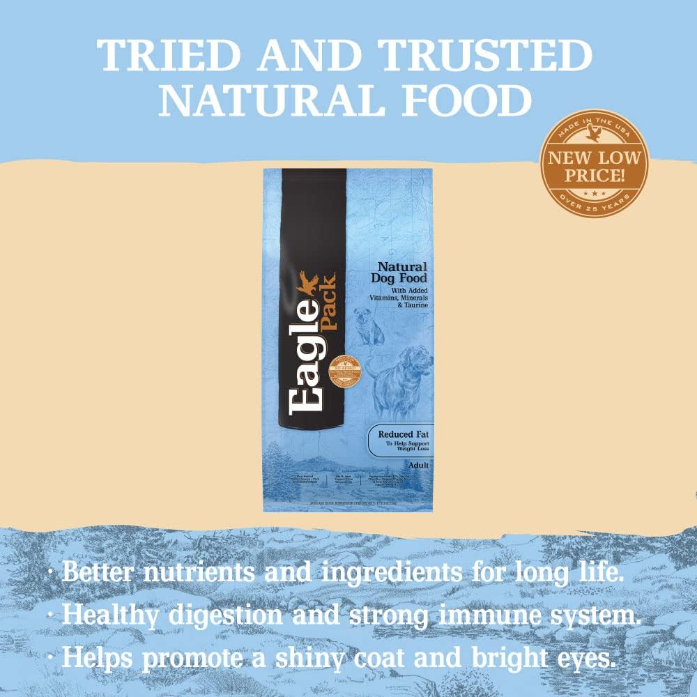 Eagle Pack Natural Dry Reduced Fat Dog Food, Pork & Chicken - Image 3