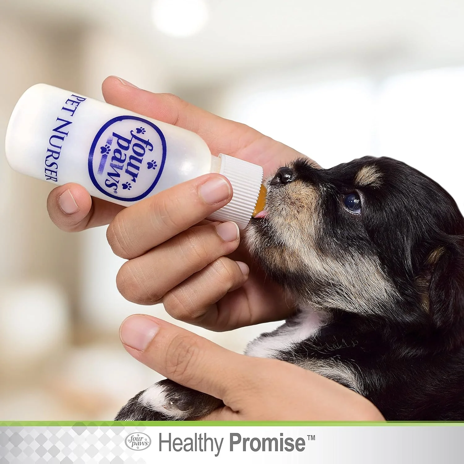 Four Paws Pet Nursing Kit, Feeding Bottle and Brush for Kittens & Puppies 2 oz - Image 4