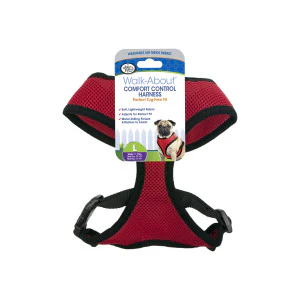 Four Paws Walk-About Comfort Control No-Pull Harness for Dogs, Adjustable Soft Padded Breathable Air Mesh Dog Vest for Walking, Red - Image 6