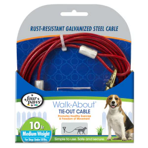 Four Paws Medium Weight Dog Tie Out Cable - Image 6