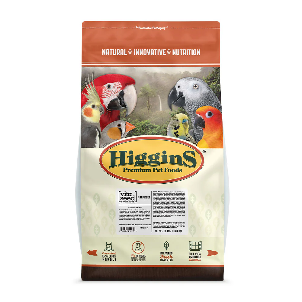 Higgins 466158 Vita Seed Parakeet 25 lb