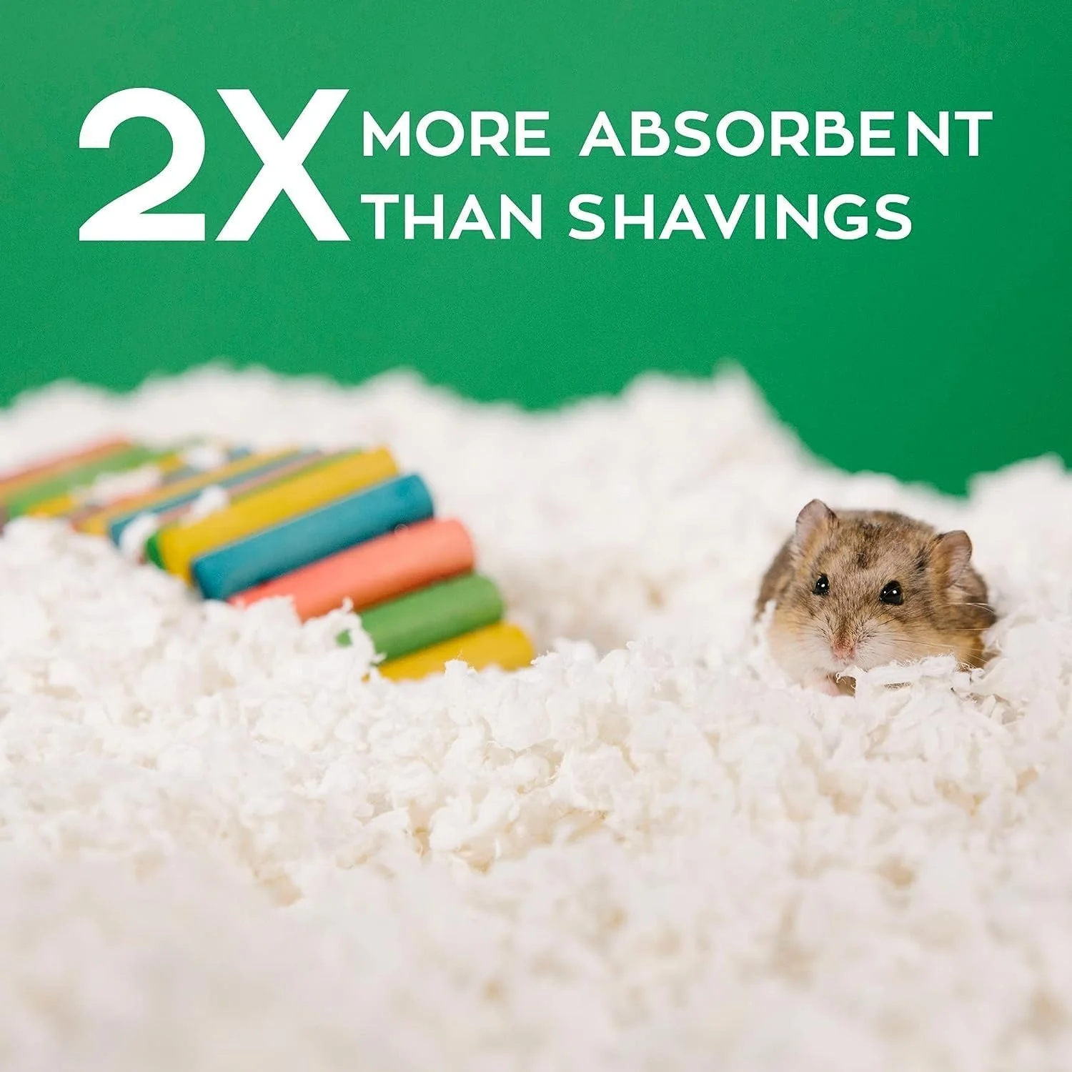 carefresh 99% Dust-Free White Natural Paper Small Pet Bedding with Odor Control - Image 5
