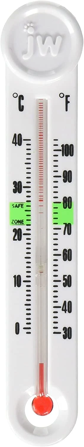 JW® Aquarium SmartTemp Thermometer White Color One Size - Image 5