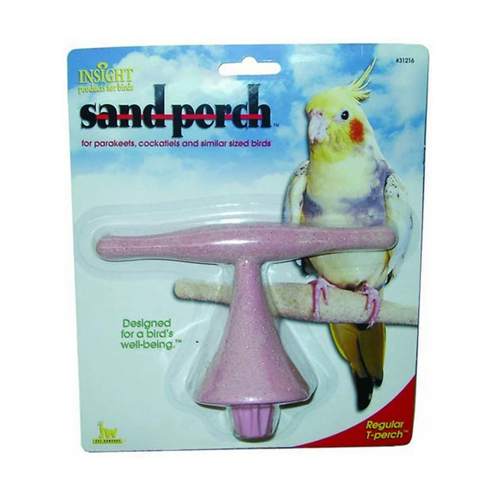 JW Pet Company Insight Sand Perch T Perch Bird Accessory