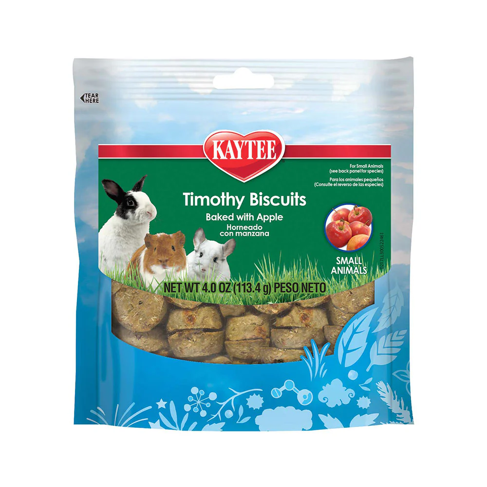 Kaytee® Timothy Biscuits Baked with Apple Treats 4 Oz - Image 3