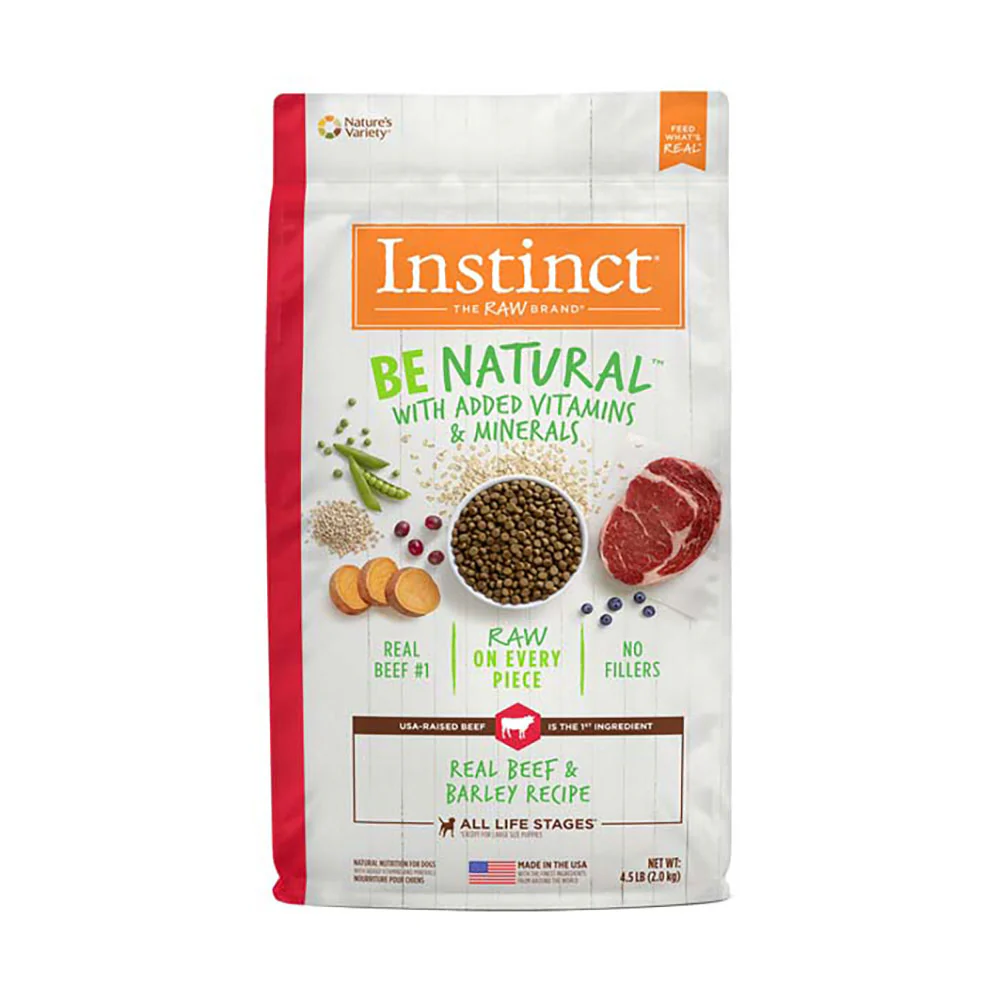 Instinct® Be Natural™ Real Beef & Barley Recipe Dog Food