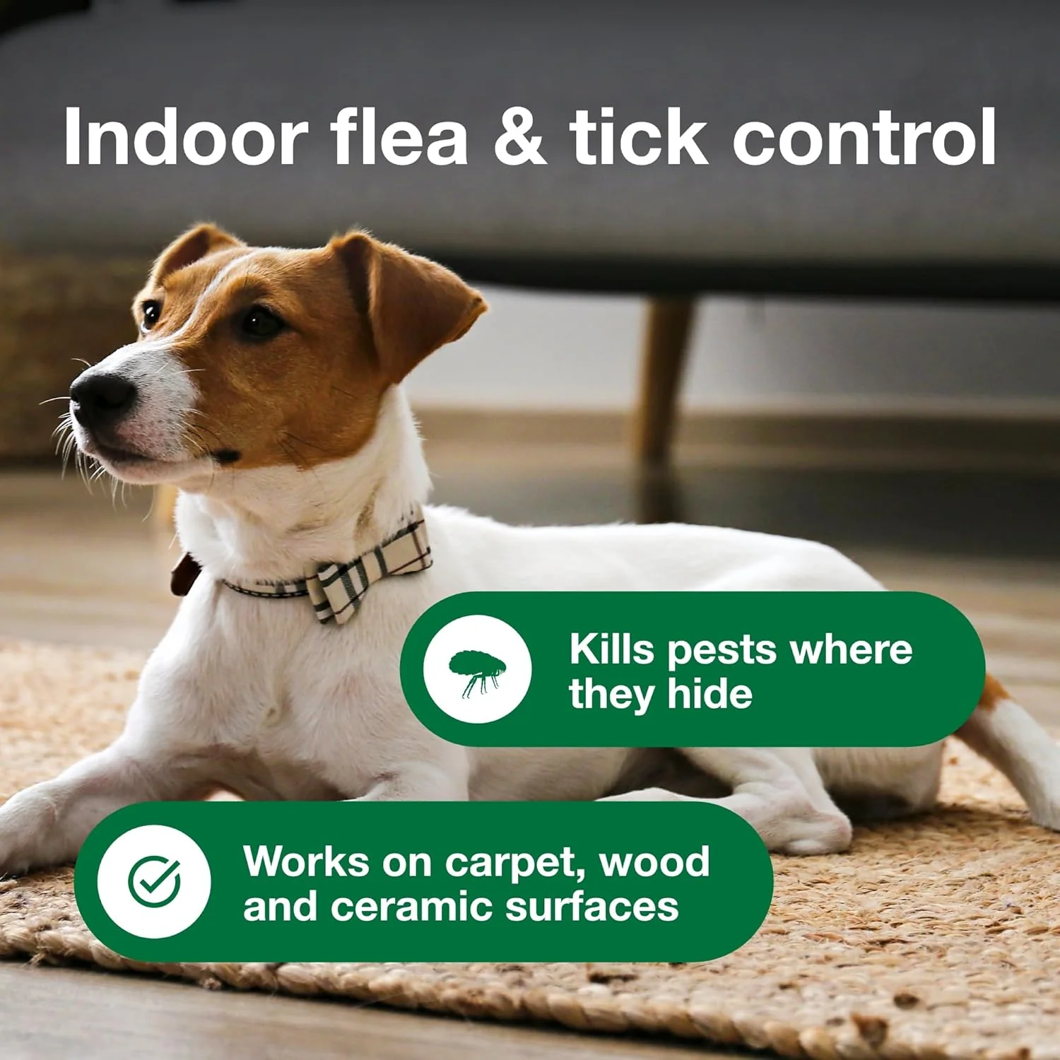 Advantage Carpet & Upholstery Spot Spray | Kills Fleas & Ticks & Bedbugs | 16 oz. - Image 6