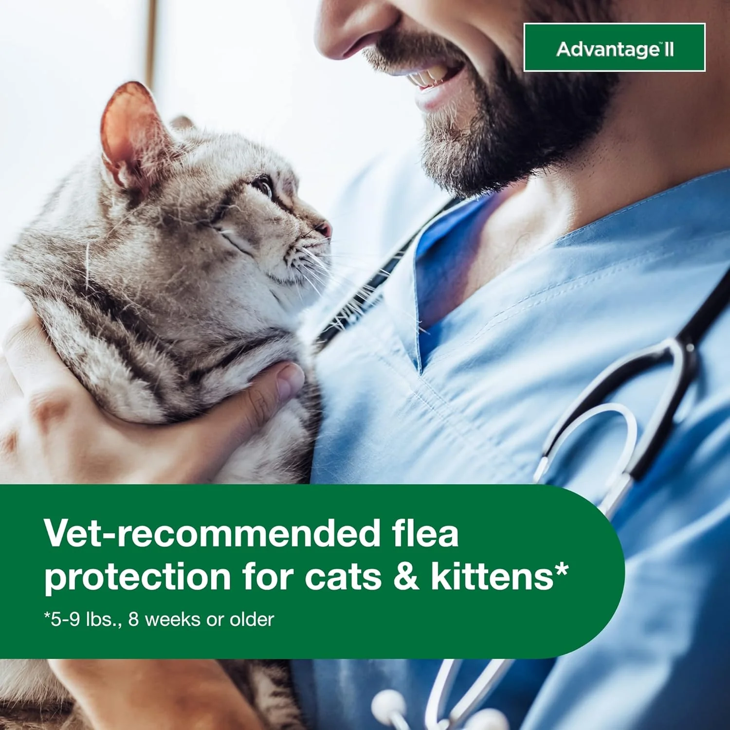 Elanco Advantage II Cat Vet-Recommended Flea Treatment & Prevention | 1-Month Supply - Image 4