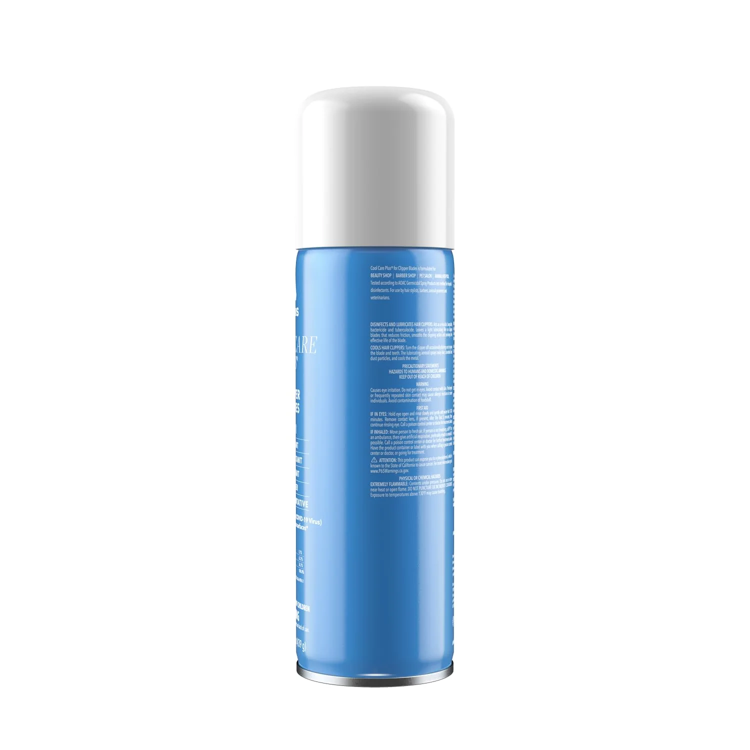 Andis 12750 Cool Care Plus 5-in-1 Clipper Spray, 15.5 oz Can, Blade Care and Treatment, Blue - Image 5