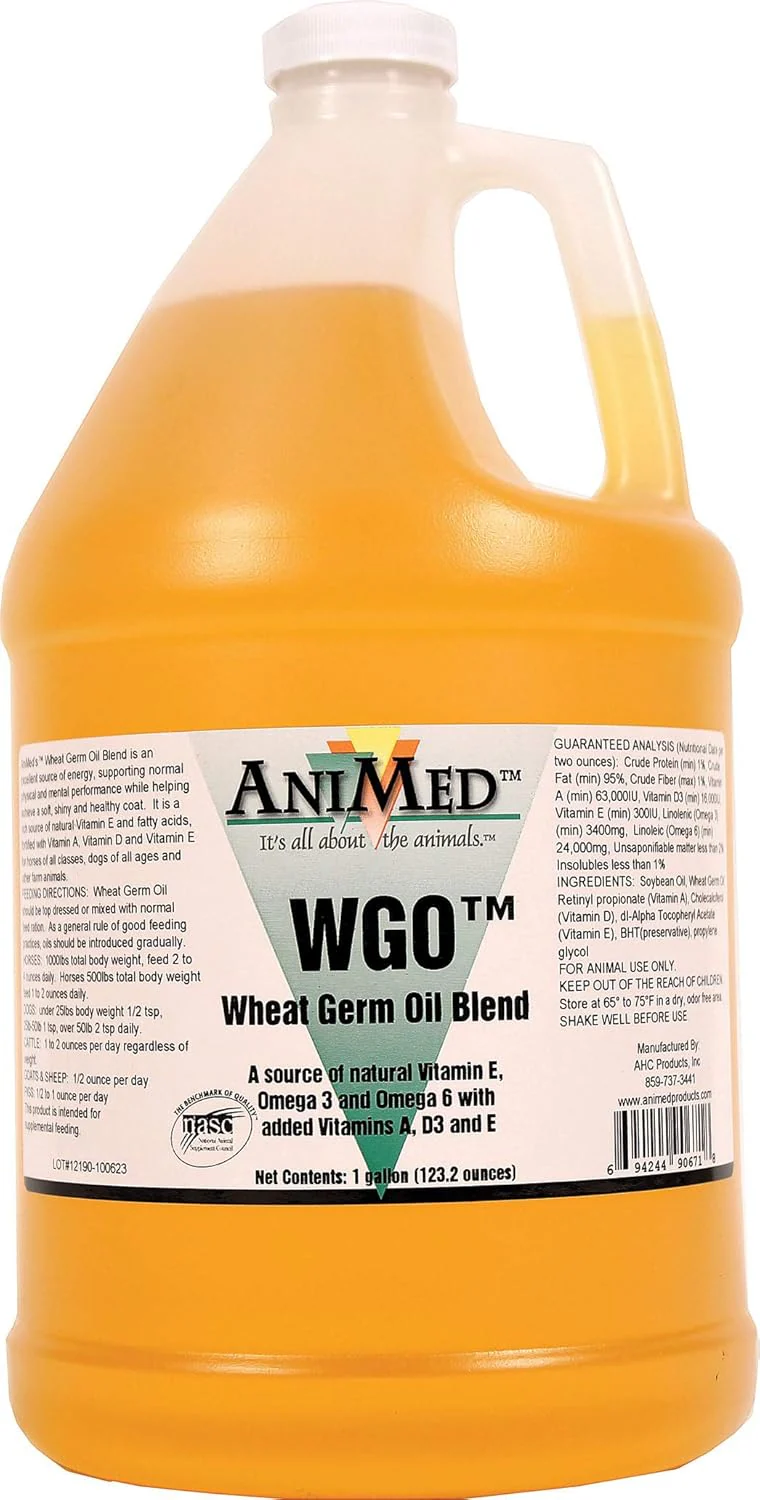 Animed® WGO™ Wheat Germ Oil Blend for Horses and Dogs - Image 2