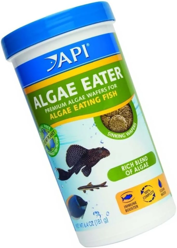 API Algae Eater Pea Protein Natural Pre-Biotic Algae Wafer with spirulina for Algae Eating Fish - Image 2