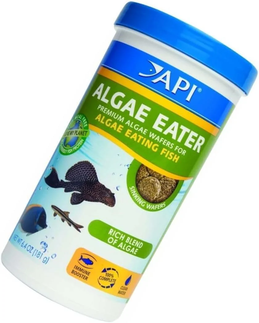 API Algae Eater Pea Protein Natural Pre-Biotic Algae Wafer with spirulina for Algae Eating Fish - Image 3