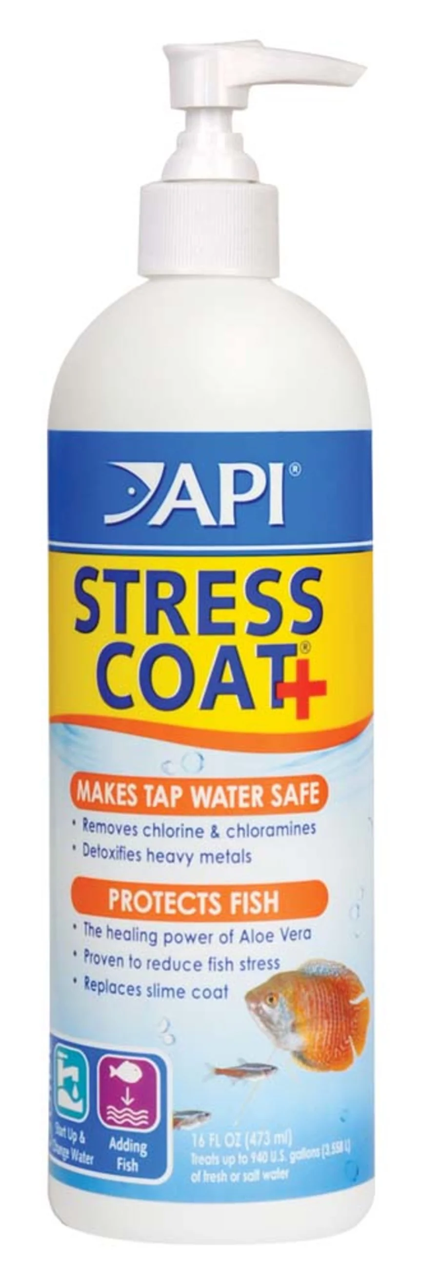 API STRESS COAT Aquarium Water Conditioner Bottle - Image 10
