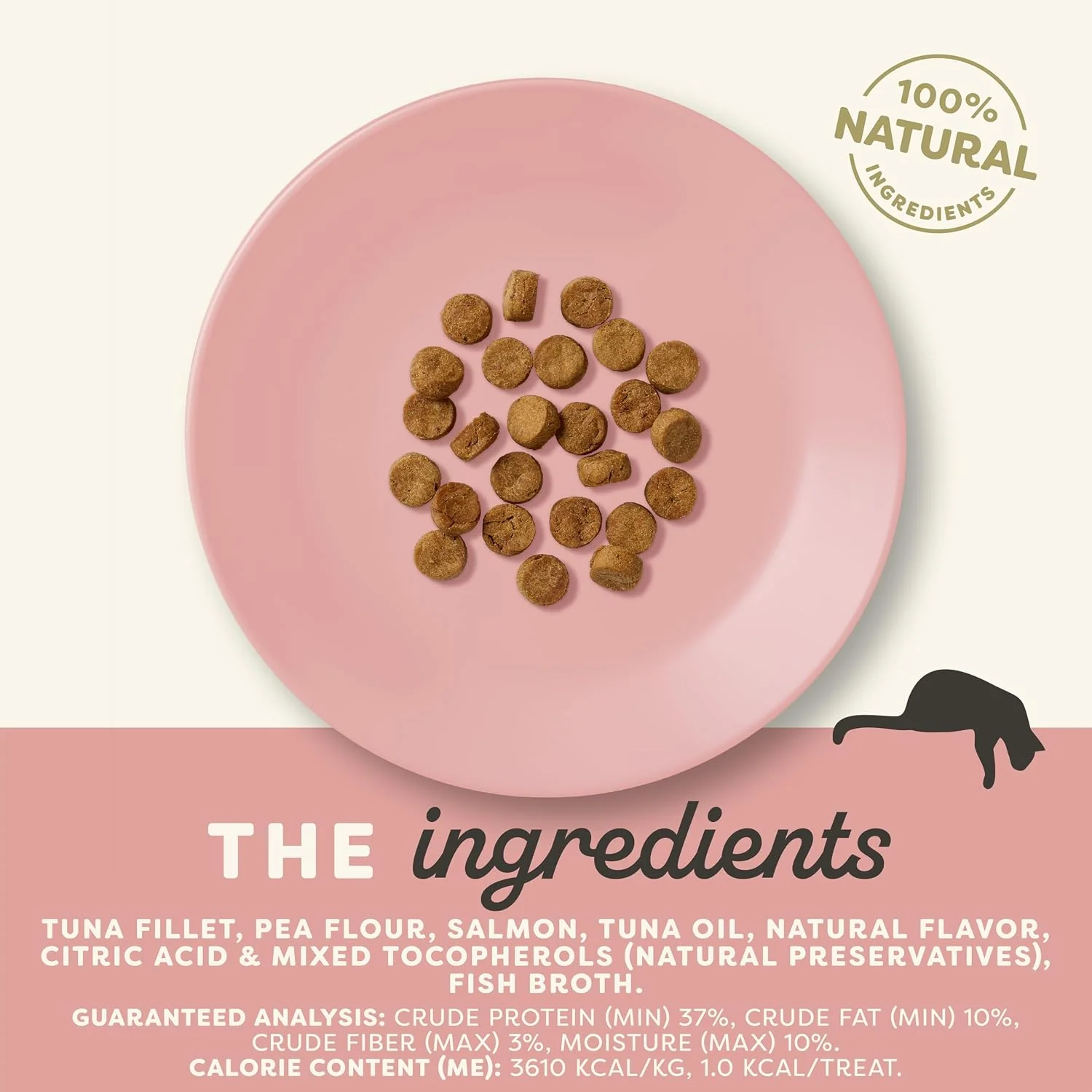 Applaws Natural Crunchy Tuna Fillet & Salmon Cat Treats 12 / 2 oz - Image 2