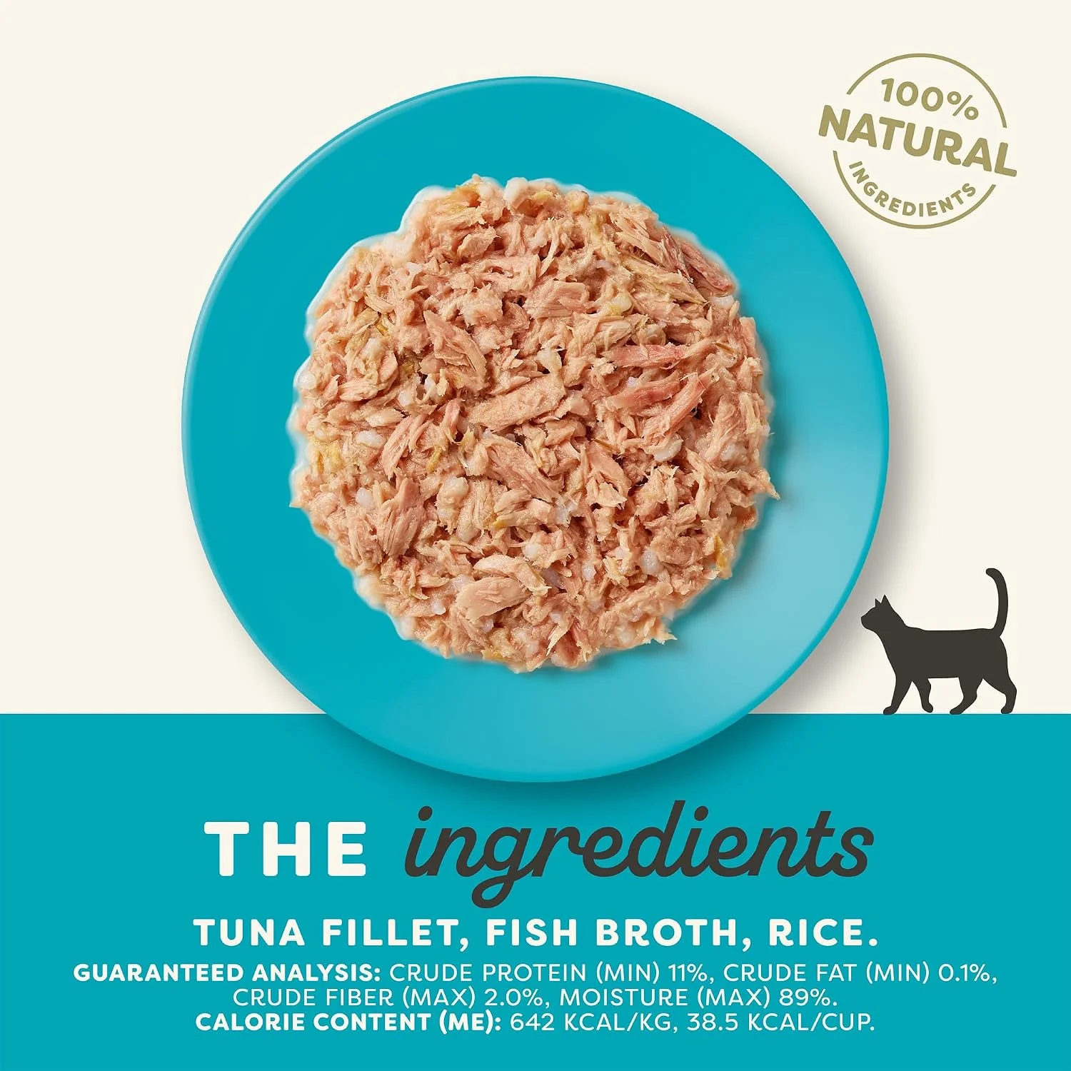 Applaws Natural Tuna Fillet in Broth Wet Cat Food – 10 Pack (2.12 oz Pouches) - Image 2