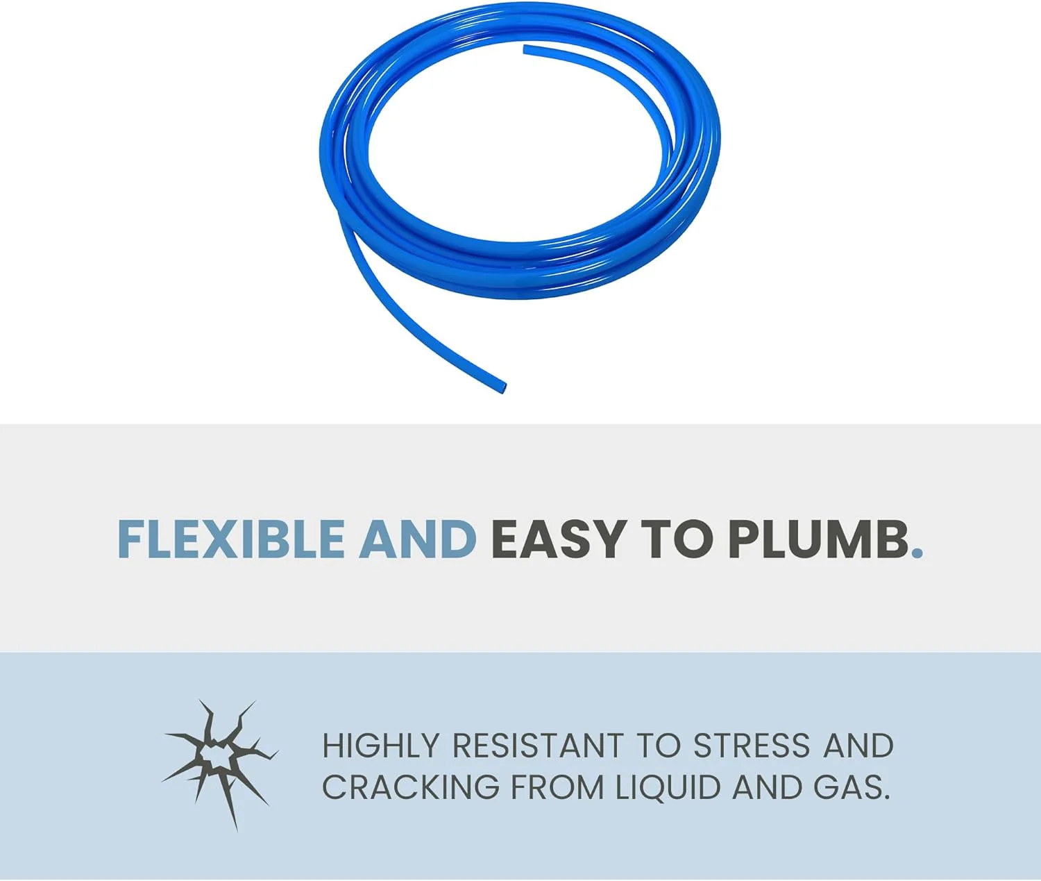 AQUATIC LIFE 1/4” Polyethylene Reverse Osmosis RO Tubing, 50 feet - Image 3