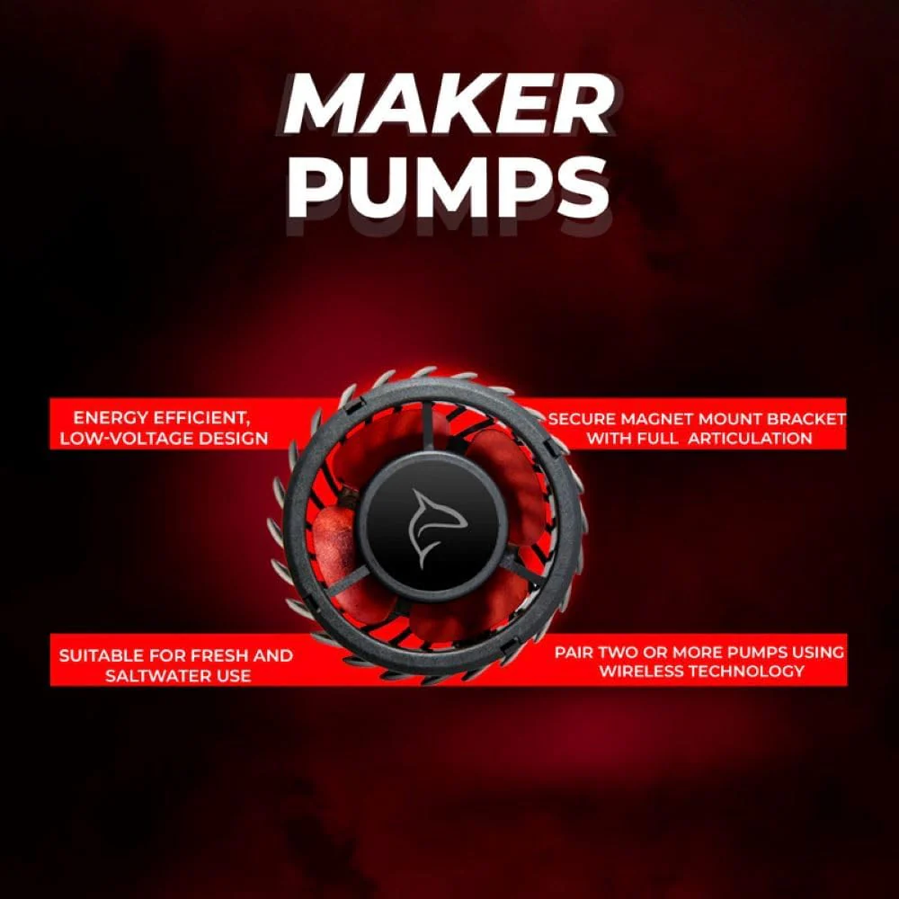Aquatop MaxFlow MWV-3400SLIM DC Wavemaker Pump, 793 GPH – For 200 Gallon Tanks, Safe for Salt & Freshwater, Magnetic Mount, Energy-Efficient Circulation - Image 6