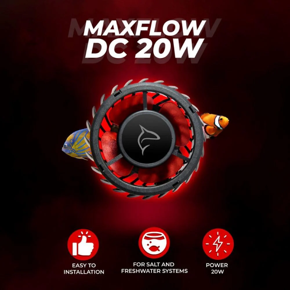 Aquatop MaxFlow MWV-3400SLIM DC Wavemaker Pump, 793 GPH – For 200 Gallon Tanks, Safe for Salt & Freshwater, Magnetic Mount, Energy-Efficient Circulation - Image 7