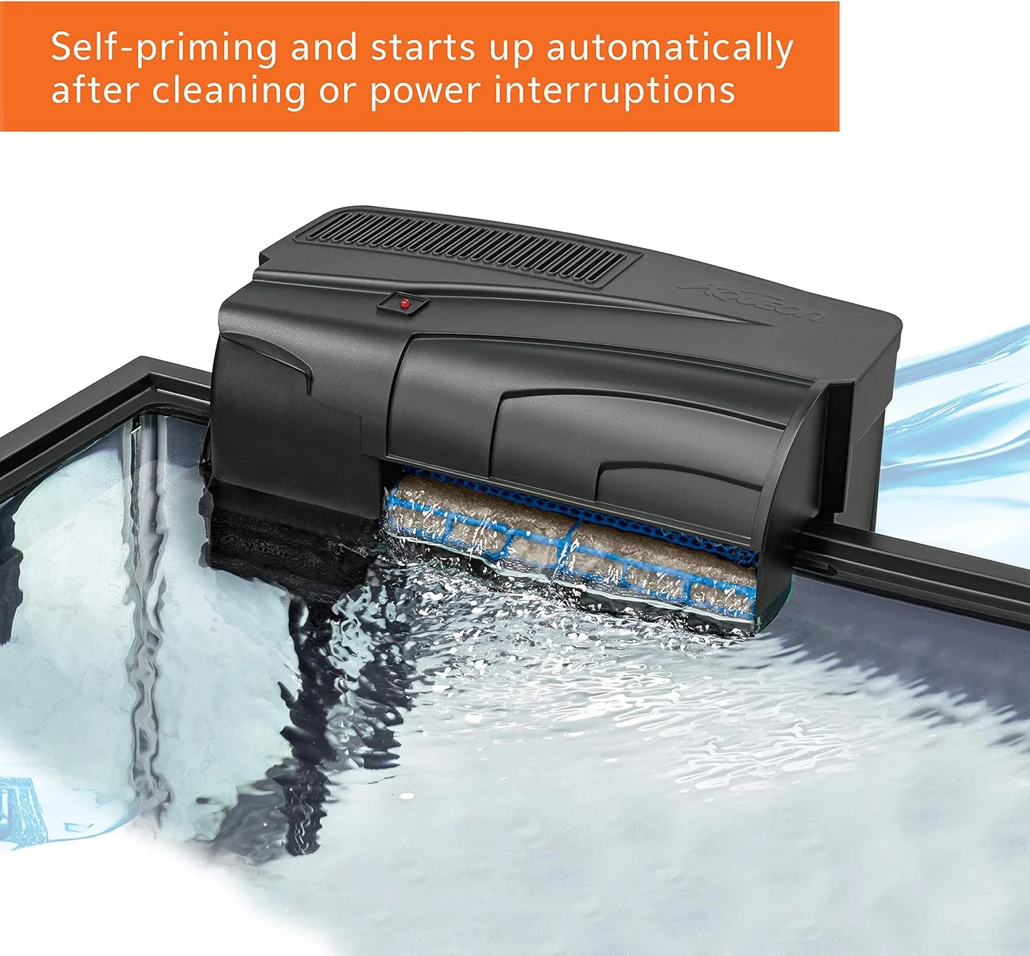 Aqueon QuietFlow LED PRO Aquarium Power Filter, Size 75 - Image 4