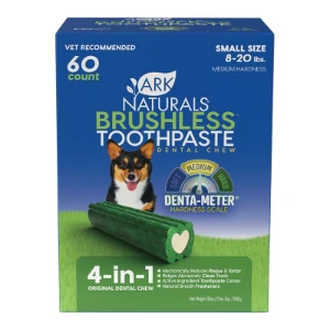 Ark Naturals Brushless Toothpaste, Dog Dental Chews, Freshens Breath, Unique Texture Helps Reduce Plaque & Tartar, 1 Pack - Image 6