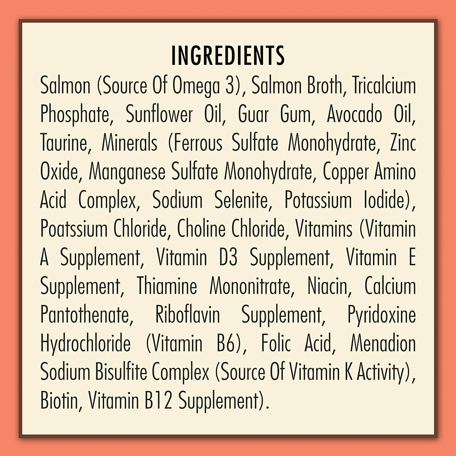 AvoDerm Natural Wild By Nature Salmon in Salmon Consomme Wet Cat Food 3oz 24 PK - Image 3