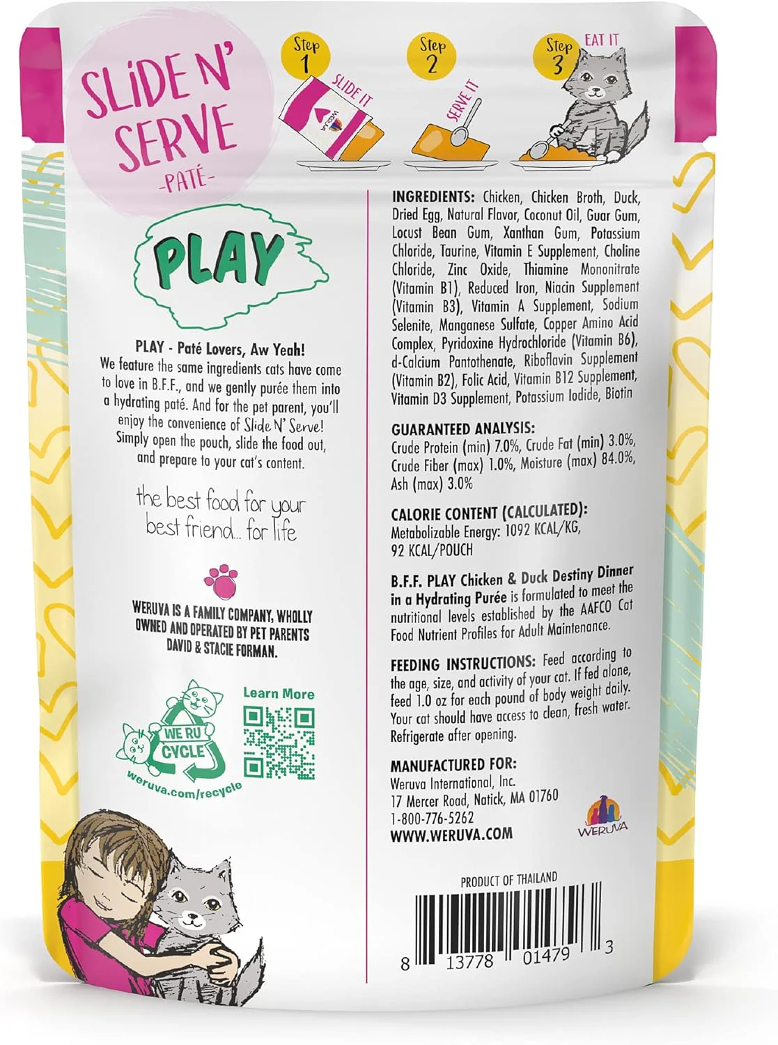 B.F.F. PLAY - Best Feline Friend Paté Lovers, Aw Yeah!, Chicken & Duck Destiny with Chicken & Lamb - Image 9