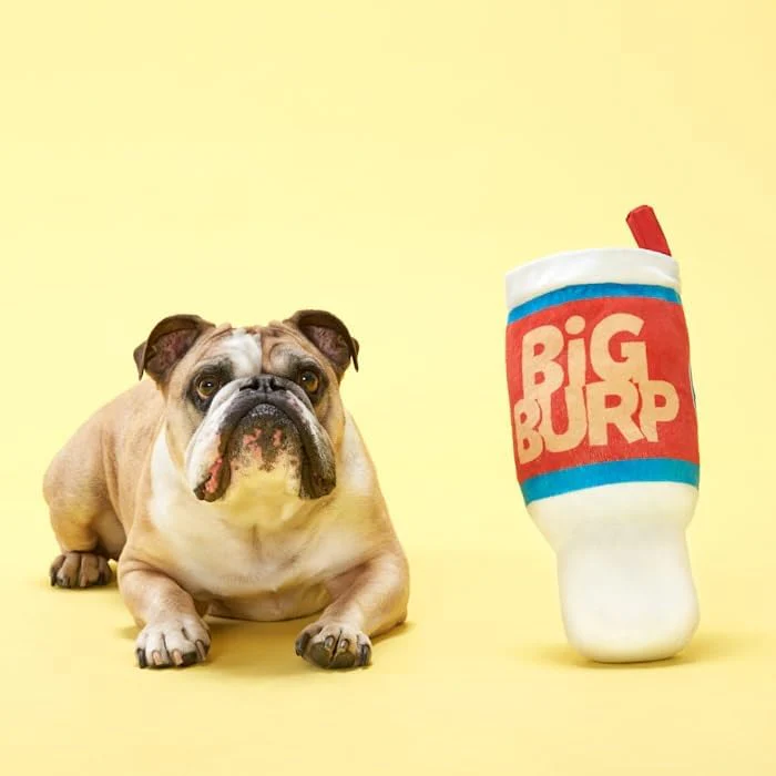 BARK Big Burp Slurp Plush Dog Toy, X-Large - Image 4