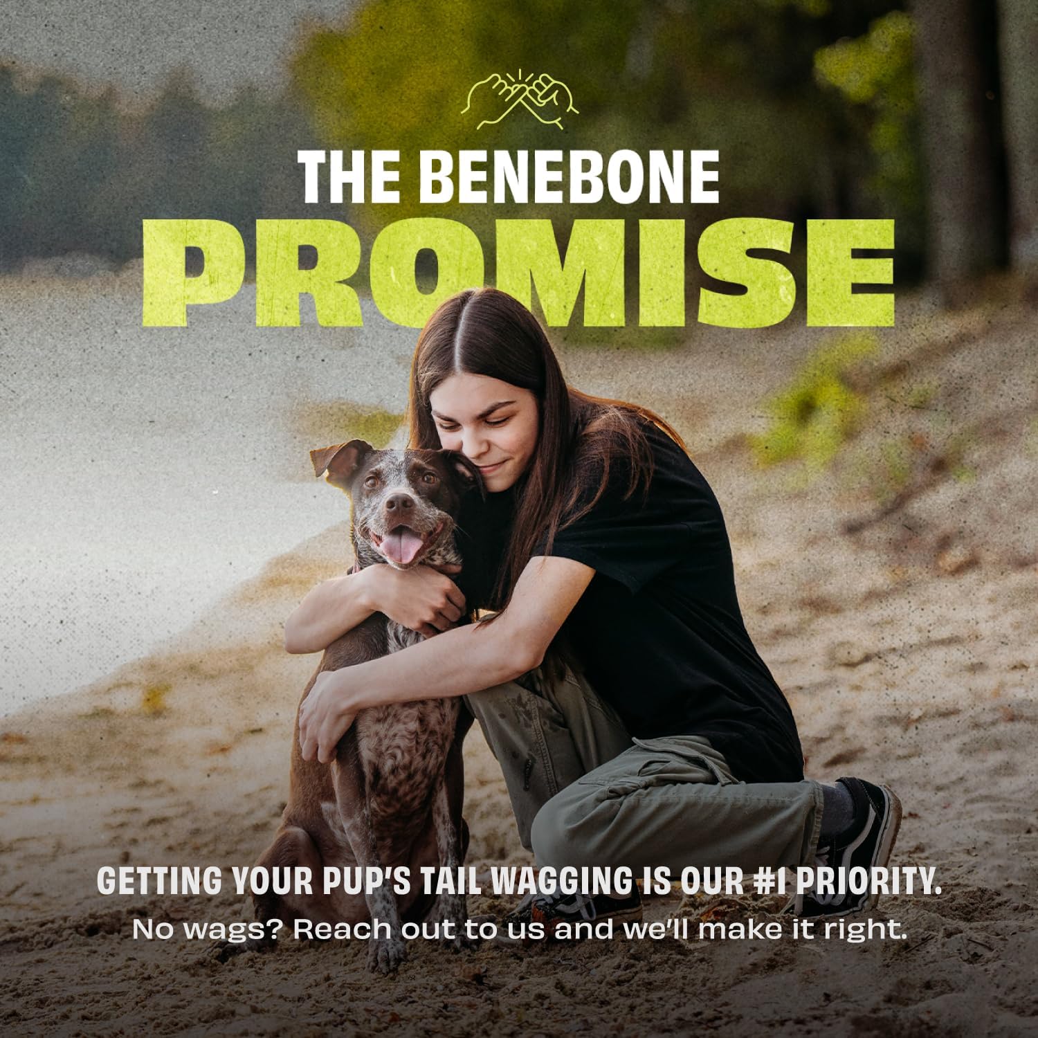 BENEBONE DOG BOUNCE RUBBER PAWBLER - Image 2