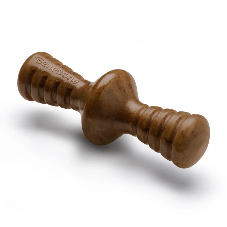 Benebone Zaggler Rolling Dog Chew Toy for Aggressive Chewers, Real Bacon, Made in USA - Image 9