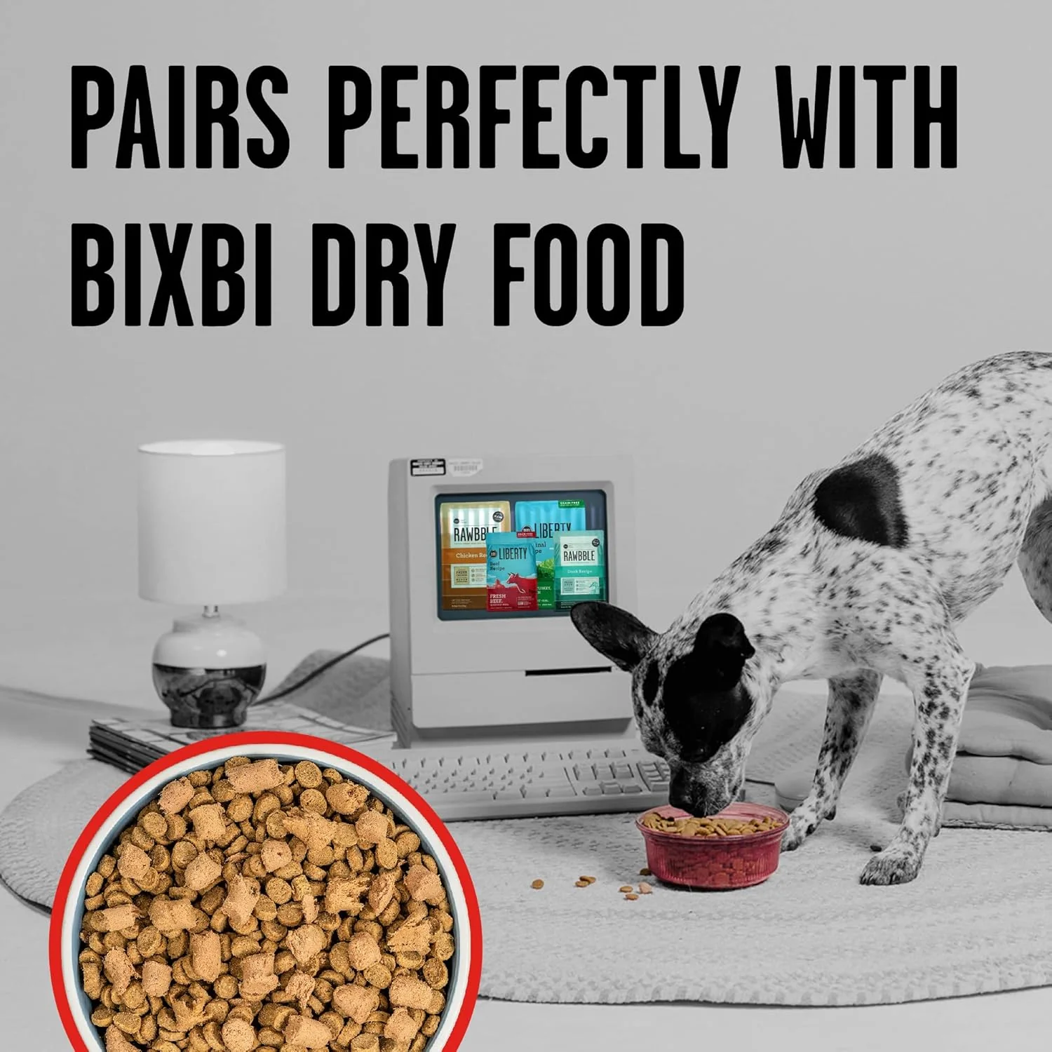 BIXBI Rawbble Freeze Dried Dog Food, Beef Recipe - 98% Meat and Organs, No Fillers - Pantry-Friendly Raw Dog Food for Meal, Treat or Food Topper - USA Made in Small Batches - Image 3