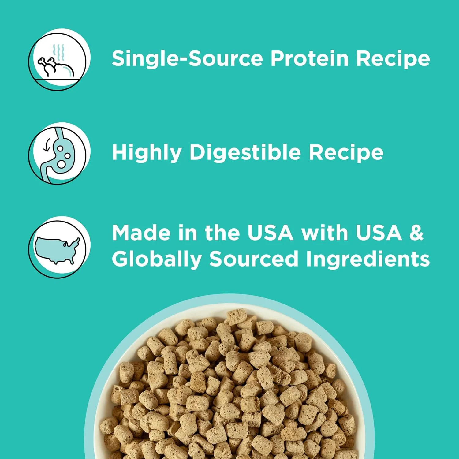 BIXBI Rawbble Freeze Dried Dog Food, Duck Recipe - 95% Meat and Organs, No Fillers - Pantry-Friendly Raw Dog Food for Meal, Treat or Food Topper - USA Made in Small Batches - Image 4