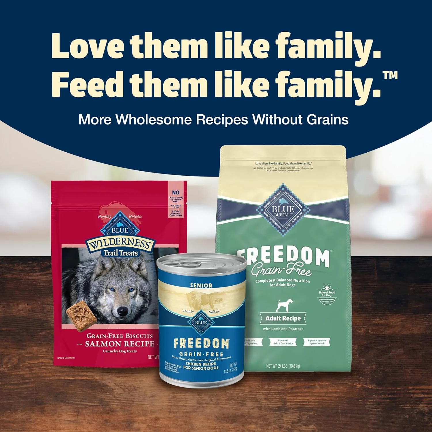 Blue Buffalo Freedom Grain-Free Dry Dog Food, Complete & Balanced Nutrition for Adult Dogs, Made in the USA With Natural Ingredients, Lamb & Potatoes - Image 12
