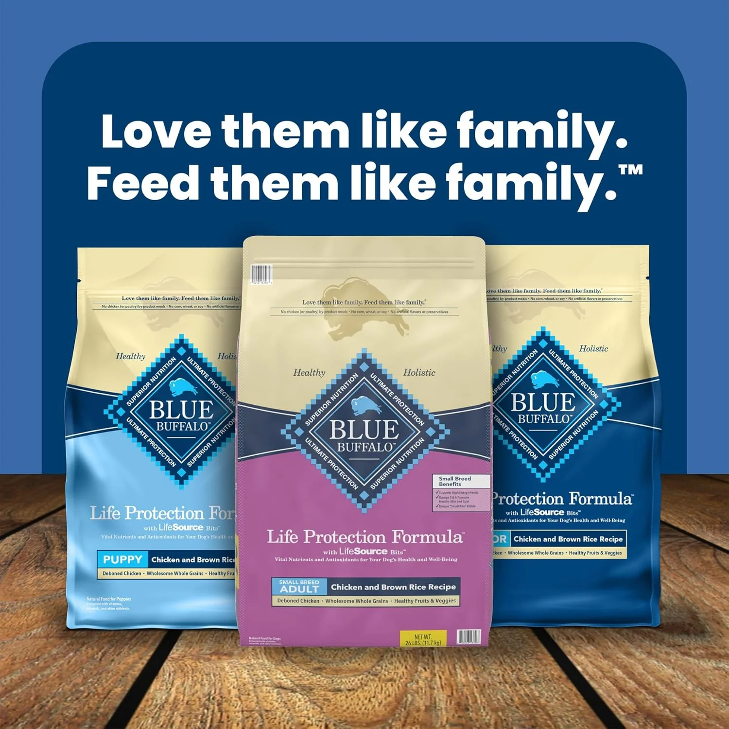 Blue Buffalo Life Protection Formula Adult Small Breed Dry Dog Food, Supports High Energy Needs, Made with Natural Ingredients, Chicken & Brown Rice Recipe - Image 5