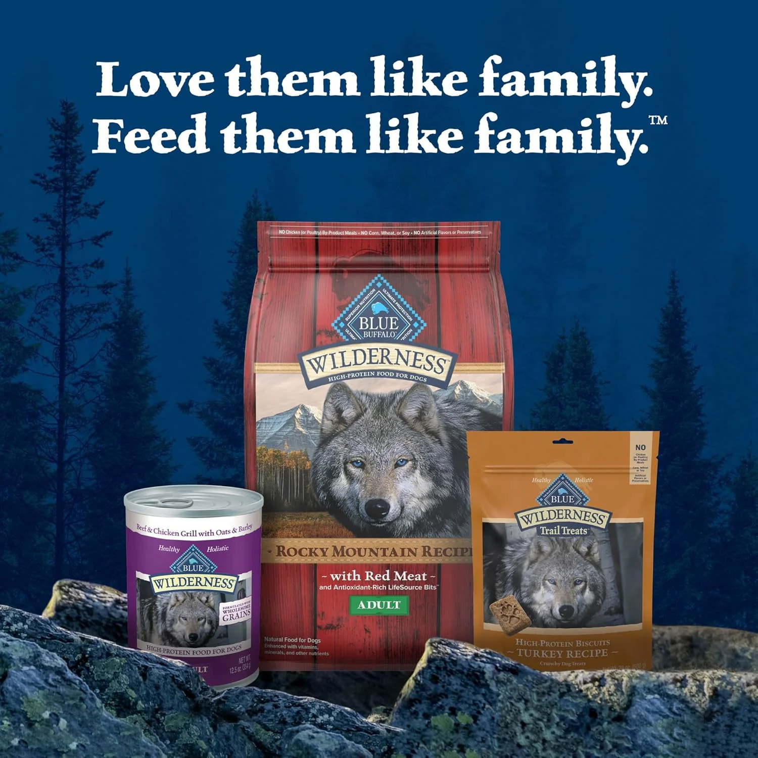 Blue Buffalo Wilderness Trail Treats High Protein Grain Free Dog Biscuits Crunchy Dog Treats, Turkey Recipe - Image 10