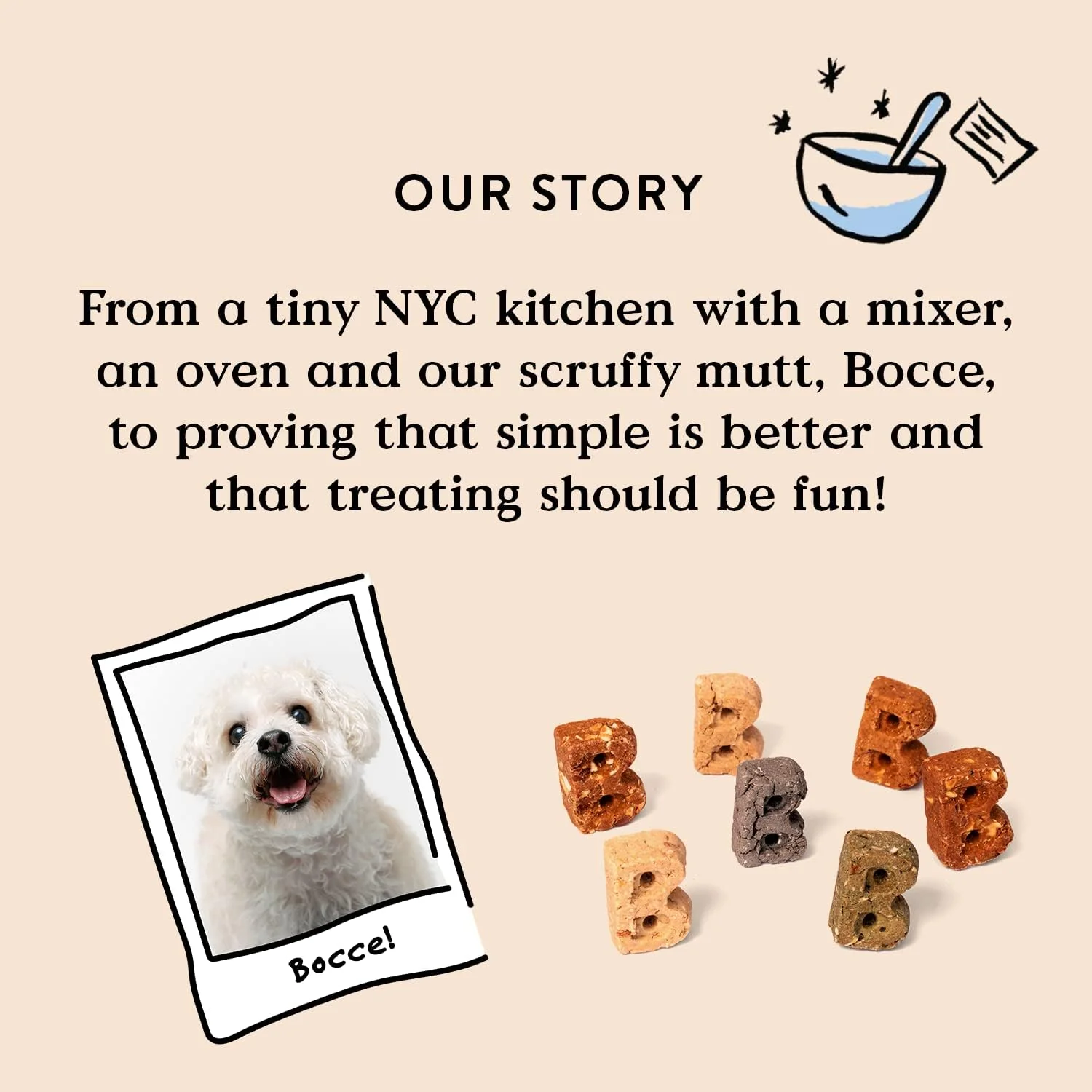 Bocce's Bakery Chicken & Pumpkin Sunday Roast Training Treats for Dogs - Wheat-Free, All-Natural Dog Treats for Training, 6 oz Bag - Image 5