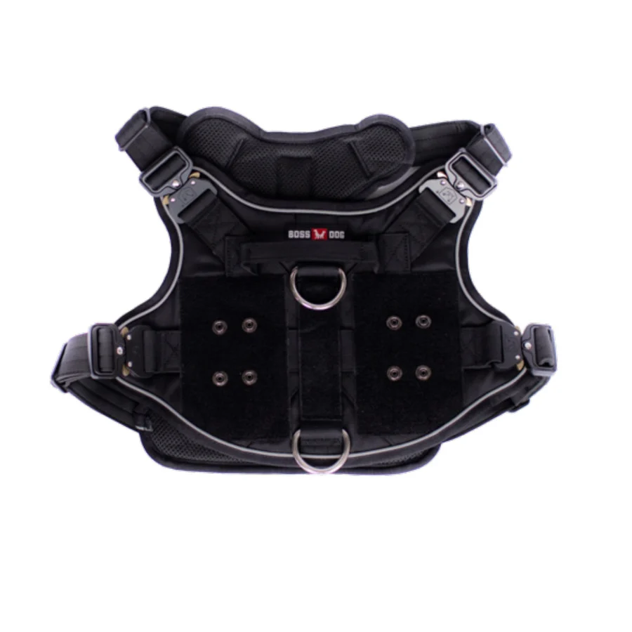 Boss Dog Tactical Harness, Black