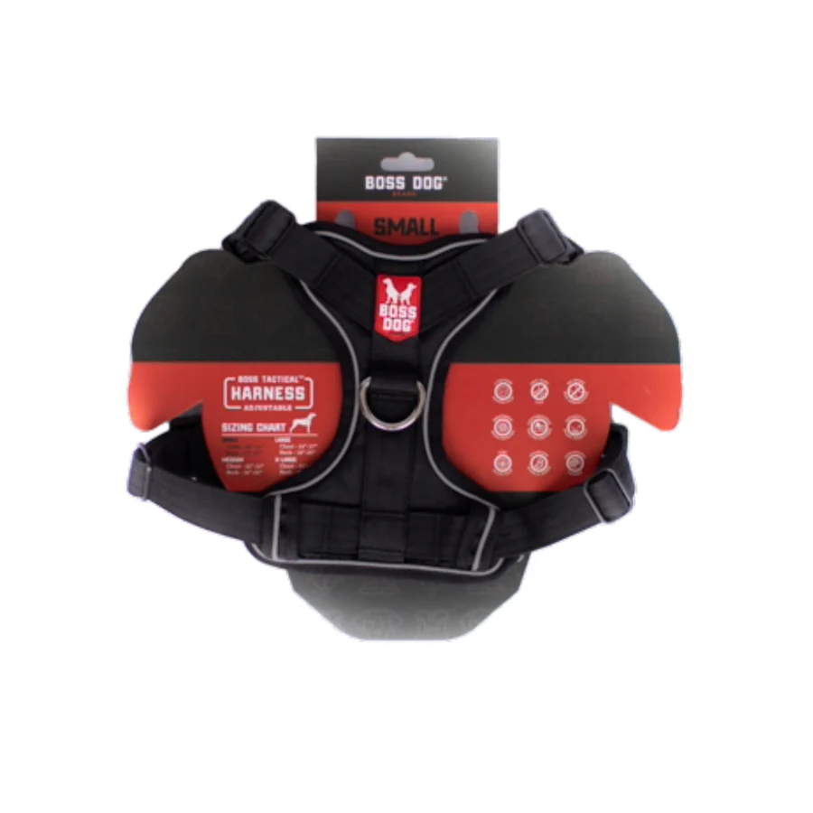 Boss Dog Tactical Harness, Black - Image 2