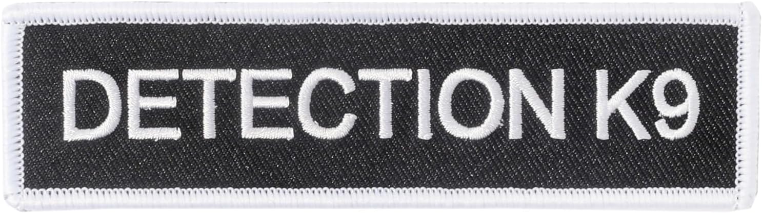 Boss Dog Tactical Hook-Backed Patch for Boss Boss Dog Tactical Harnesses, Detection K9