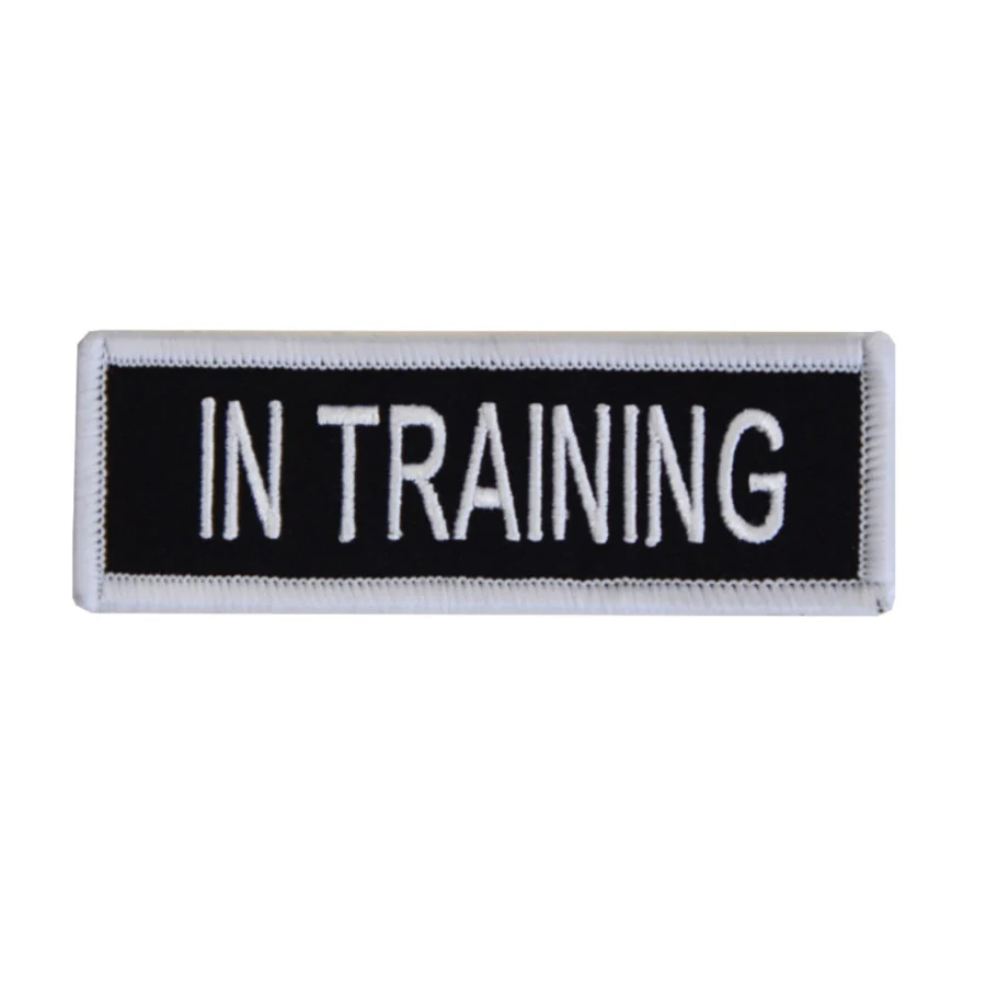 Boss Dog Tactical Hook-Backed Patch for Boss Boss Dog Tactical Harnesses, In Training