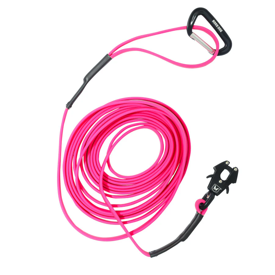 Boss Dog Tactical Polyester Webbing TPU Tracking Leash 20 FT - Image 9